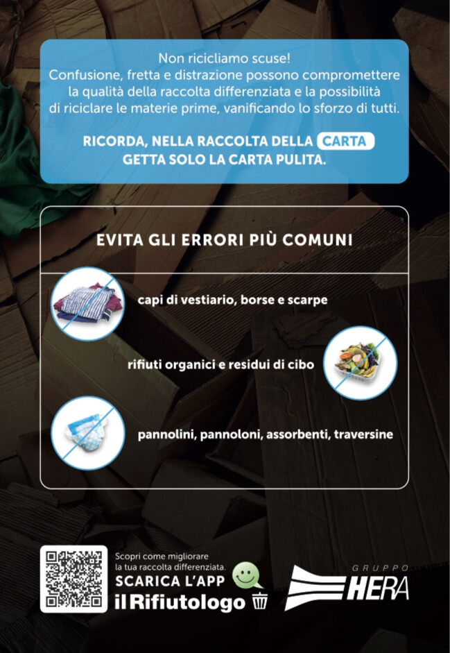 Non riciclare scuse - carta 2