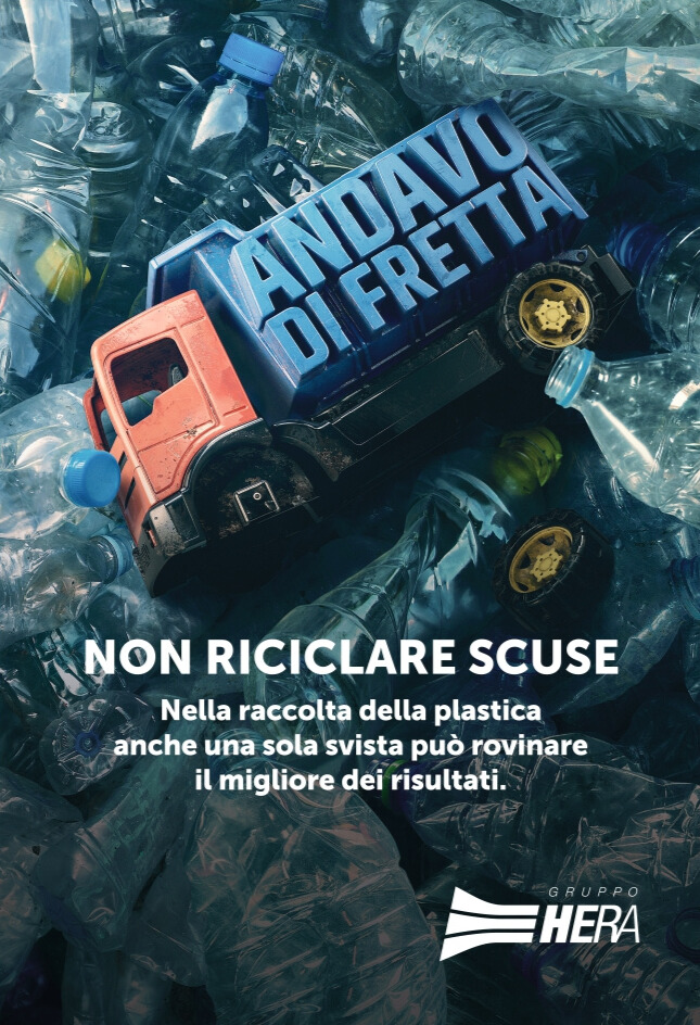 Non riciclare scuse - plastica 1