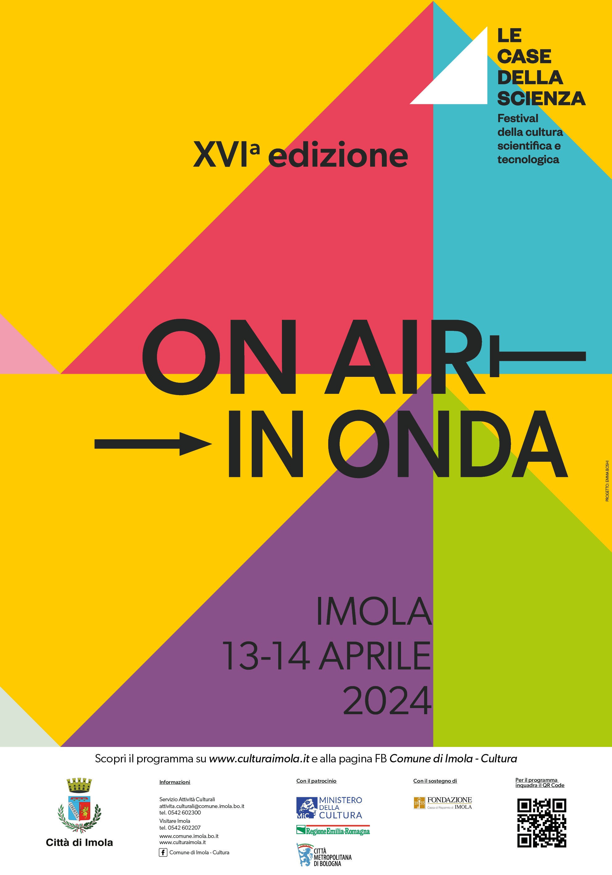 Case della Scienza 2024 - On Air - manifesto