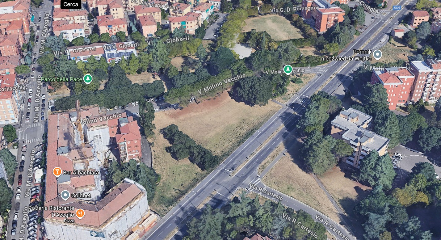 area verde T. Gullace - stato attuale