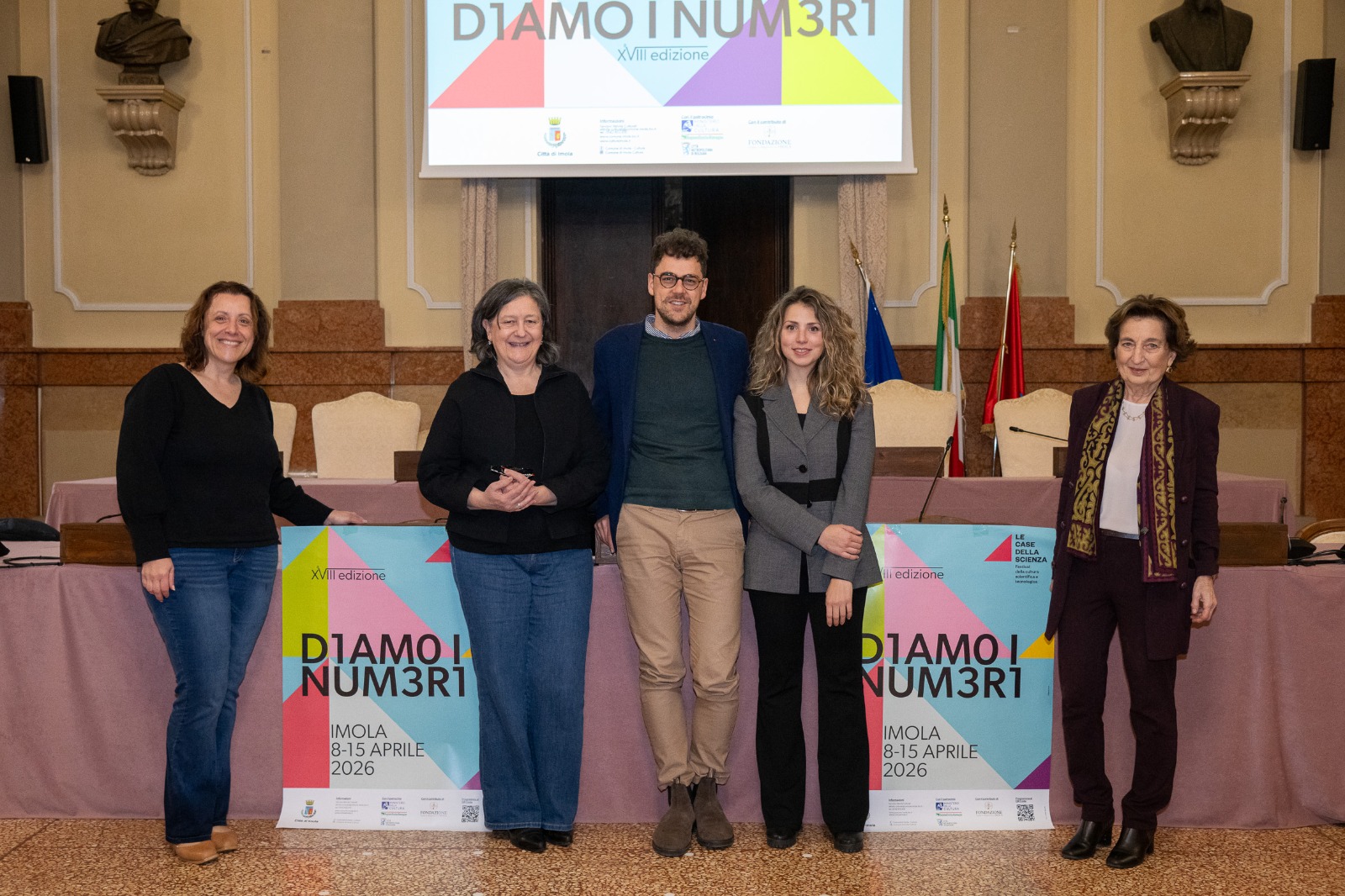 Simona Righini, Lidia Mastroianni, Giacomo Gambi, Alessandra Collina, Mirella Manaresi