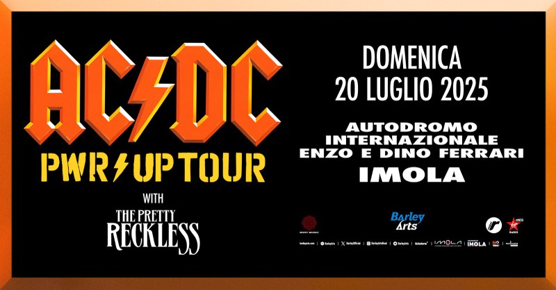 AC/DC Power Up Tour, 20 luglio 2025 - Comune di Imola
